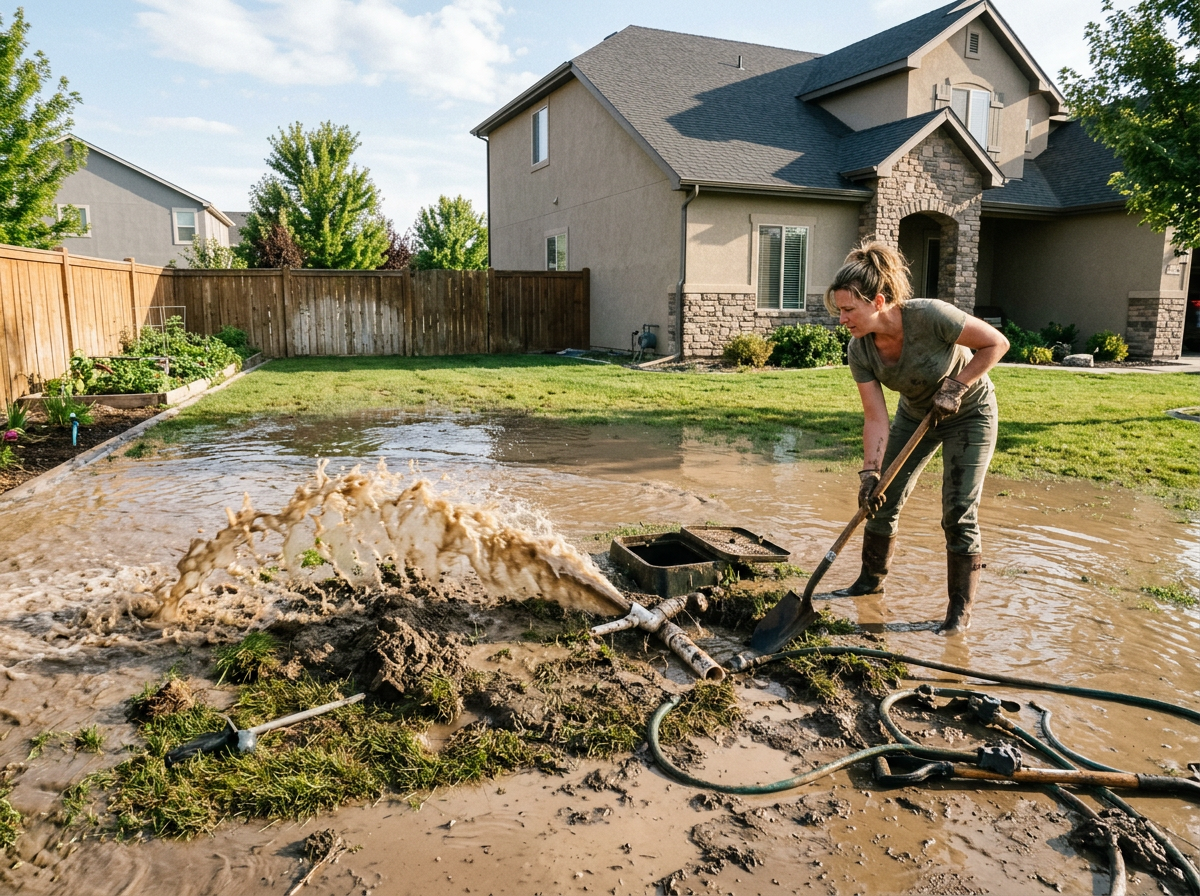 Pressurized Irrigation Line Breaks: What Every Meridian Homeowner Should Know
