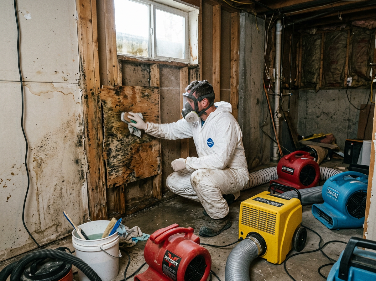 water damage restoration in Eagle
